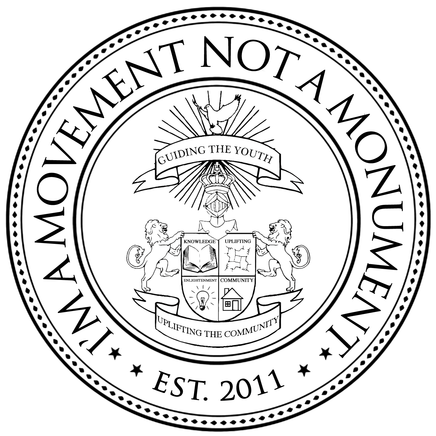 I'm A Movement Not A Monument Logo